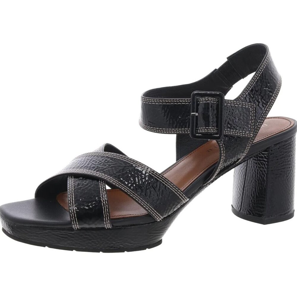 Donald J. Pliner GENI high-heel sandal Sz 6.5 Buckle Heels